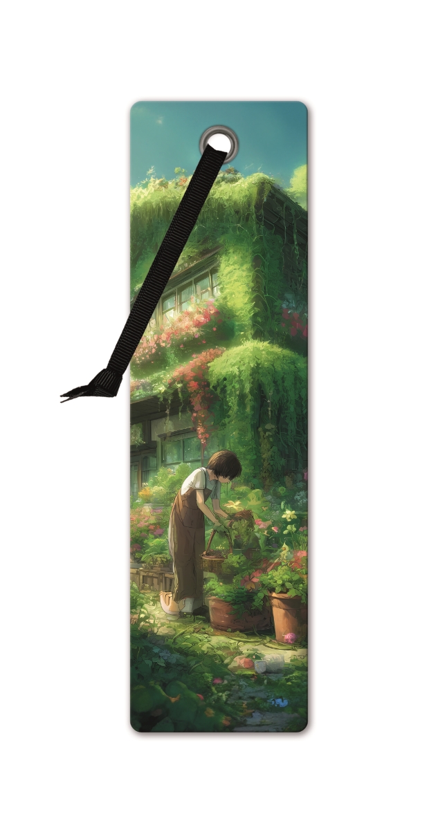 16402 Manga Bookmark - Beautiful Garden
