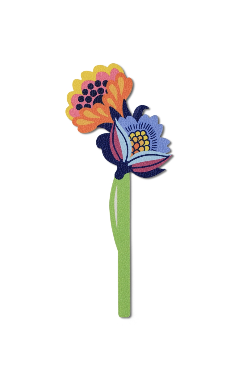 16507 Flower Bookmark - Folky