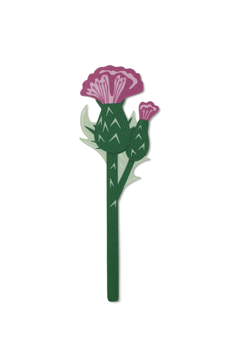 16512 Flower Bookmark - Thistle