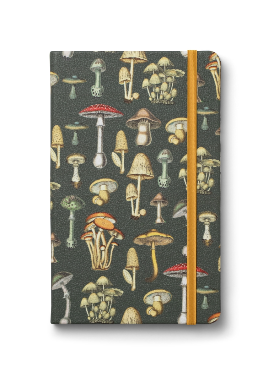 21201 Bookaroo A5 Notebook - Botanical Mushroom