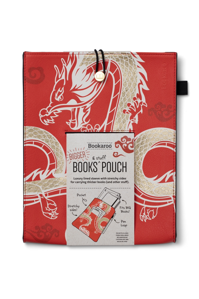 21414 Bookaroo Books & Stuff Pouch - Warrior Dragon