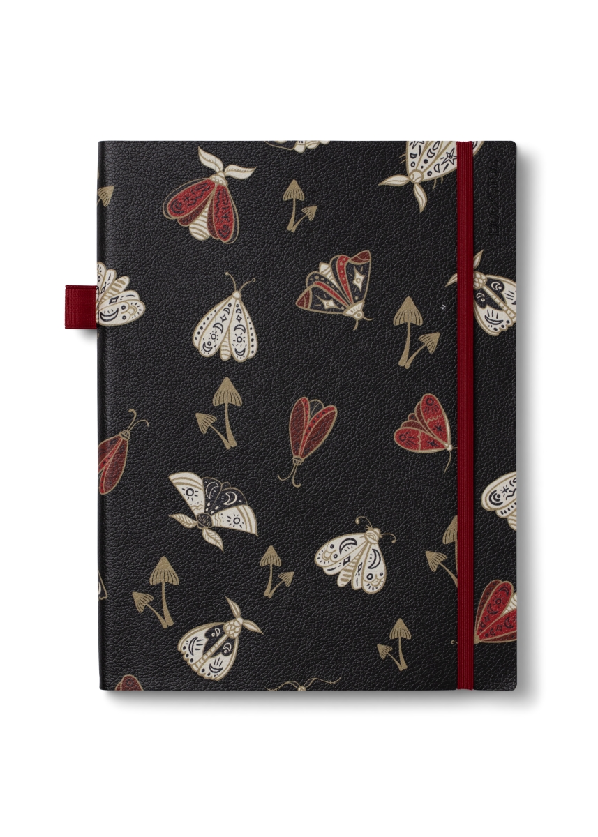 21512 Bookaroo Bigger Things Notebook - Dark Moths