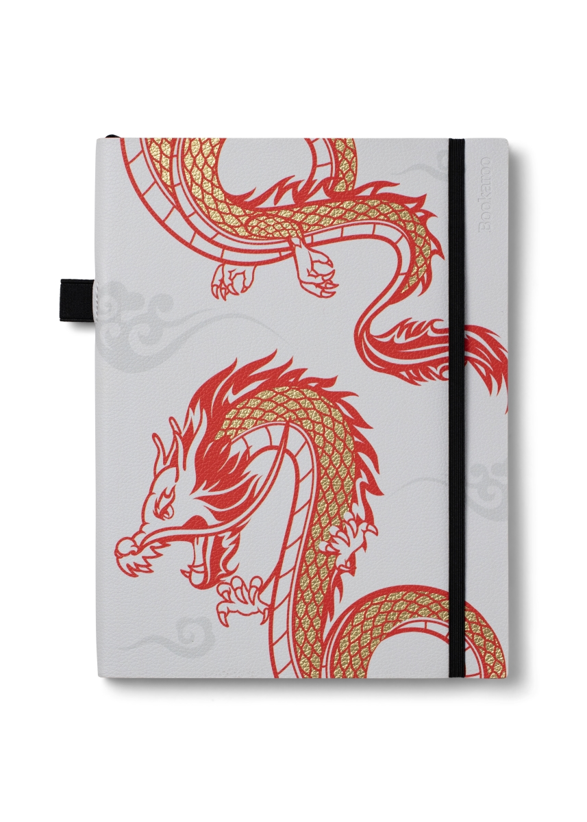 21514 Bookaroo Bigger Things Notebook - Warrior Dragon