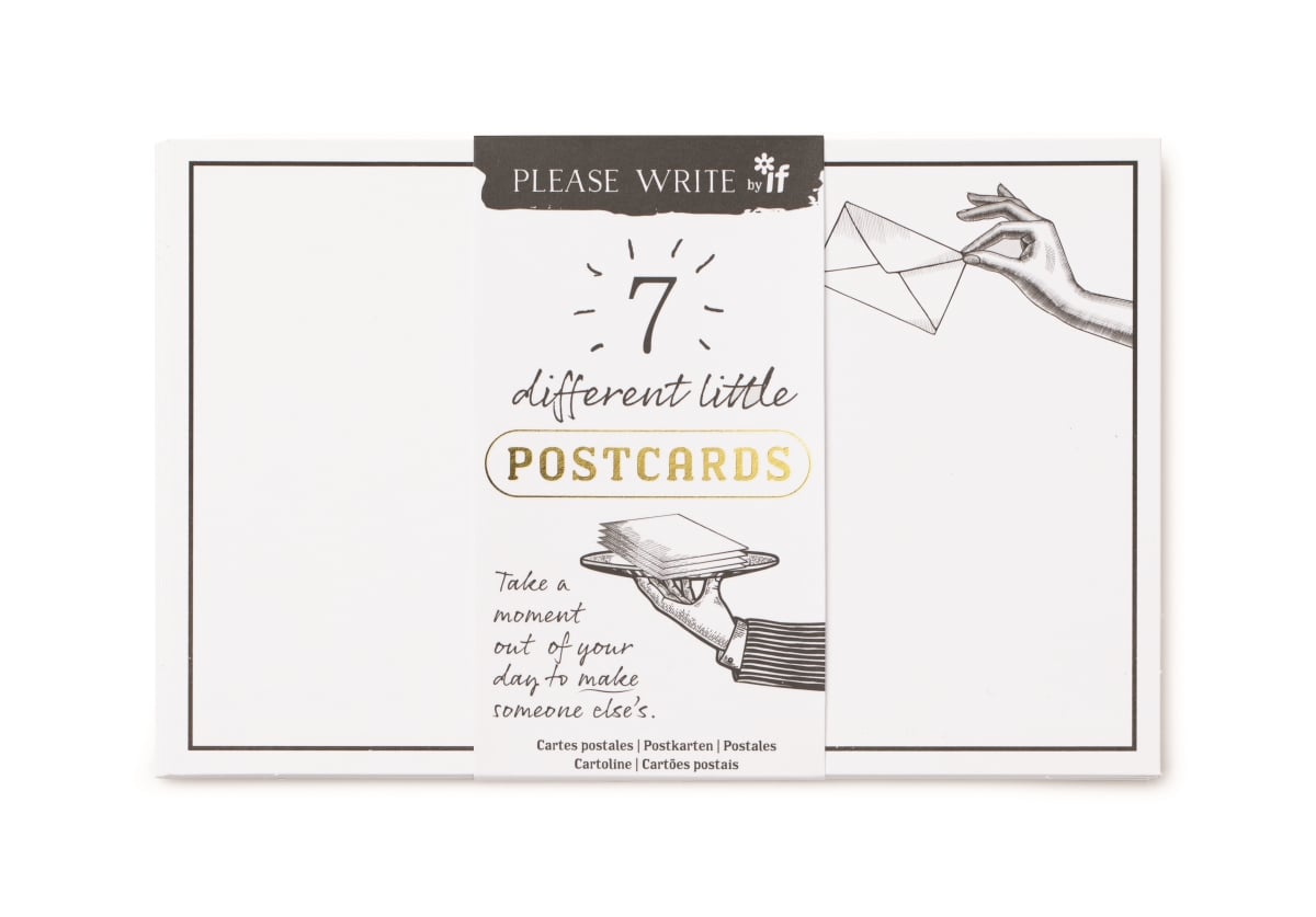 34204 7 Different Little Postcards