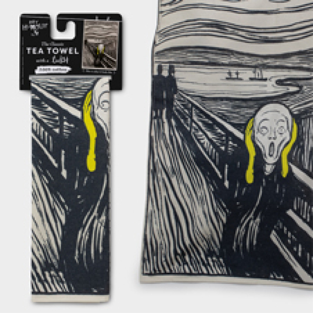 36304 Dry Humour Tea Towel - The After Dinner Scream