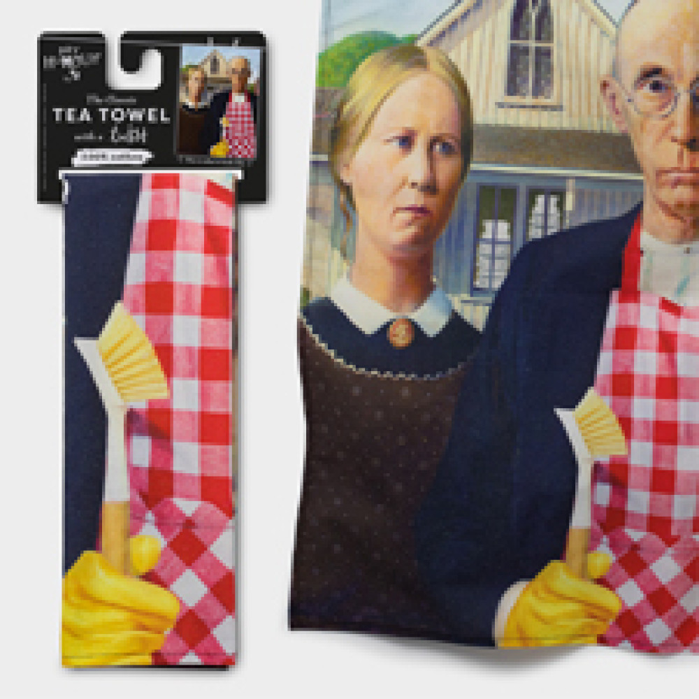 36306 Dry Humour Tea Towel - American Cloth-Ic
