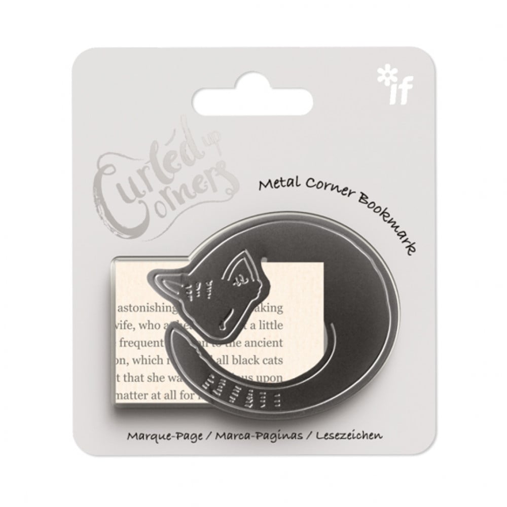 36501 Curled Up Corners Bookmark - Cosy Cat