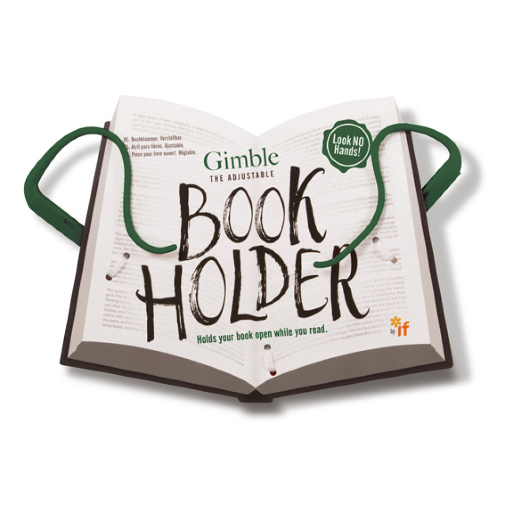 36806 The Gimble Adjustable Book Holder - Forest Green