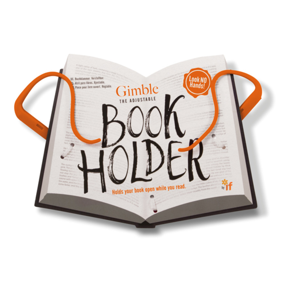 36807 The Gimble Adjustable Book Holder - Orange