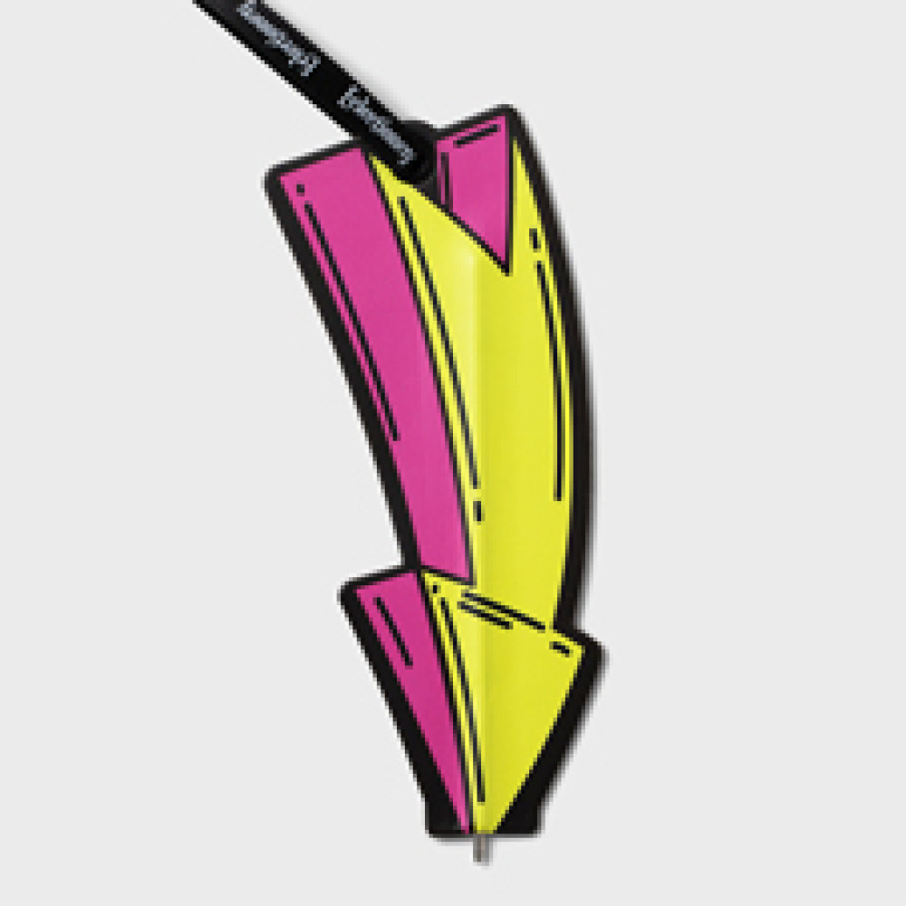 37801 Eclectionery Flat Bookmark Pen - Arrow