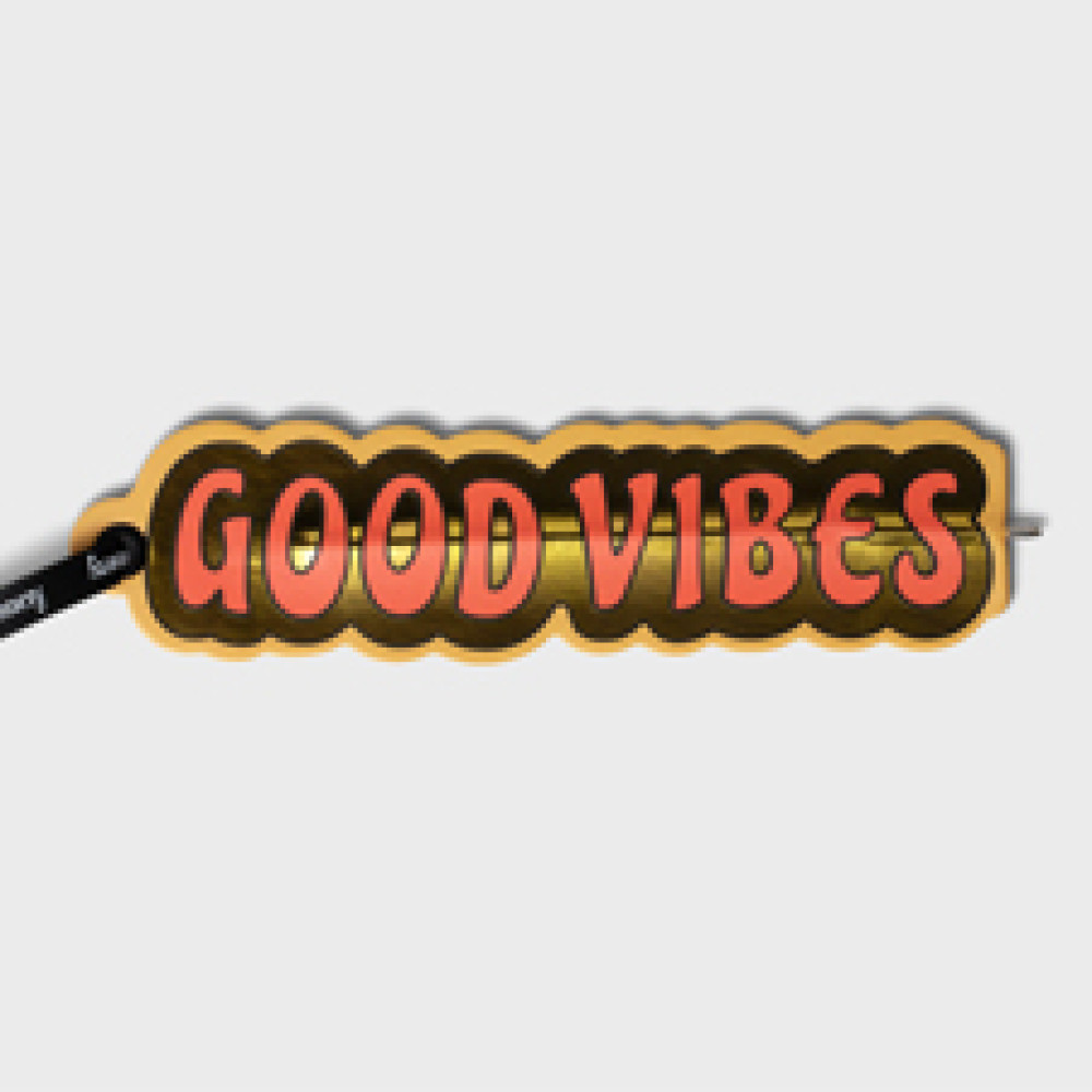 37809 Eclectionery Flat Bookmark Pen - Good Vibes