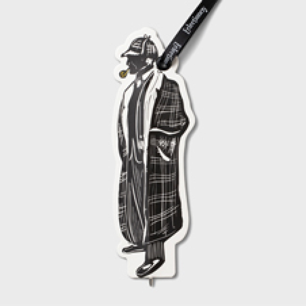 37820 Eclectionery Flat Bookmark Pen - Sherlock