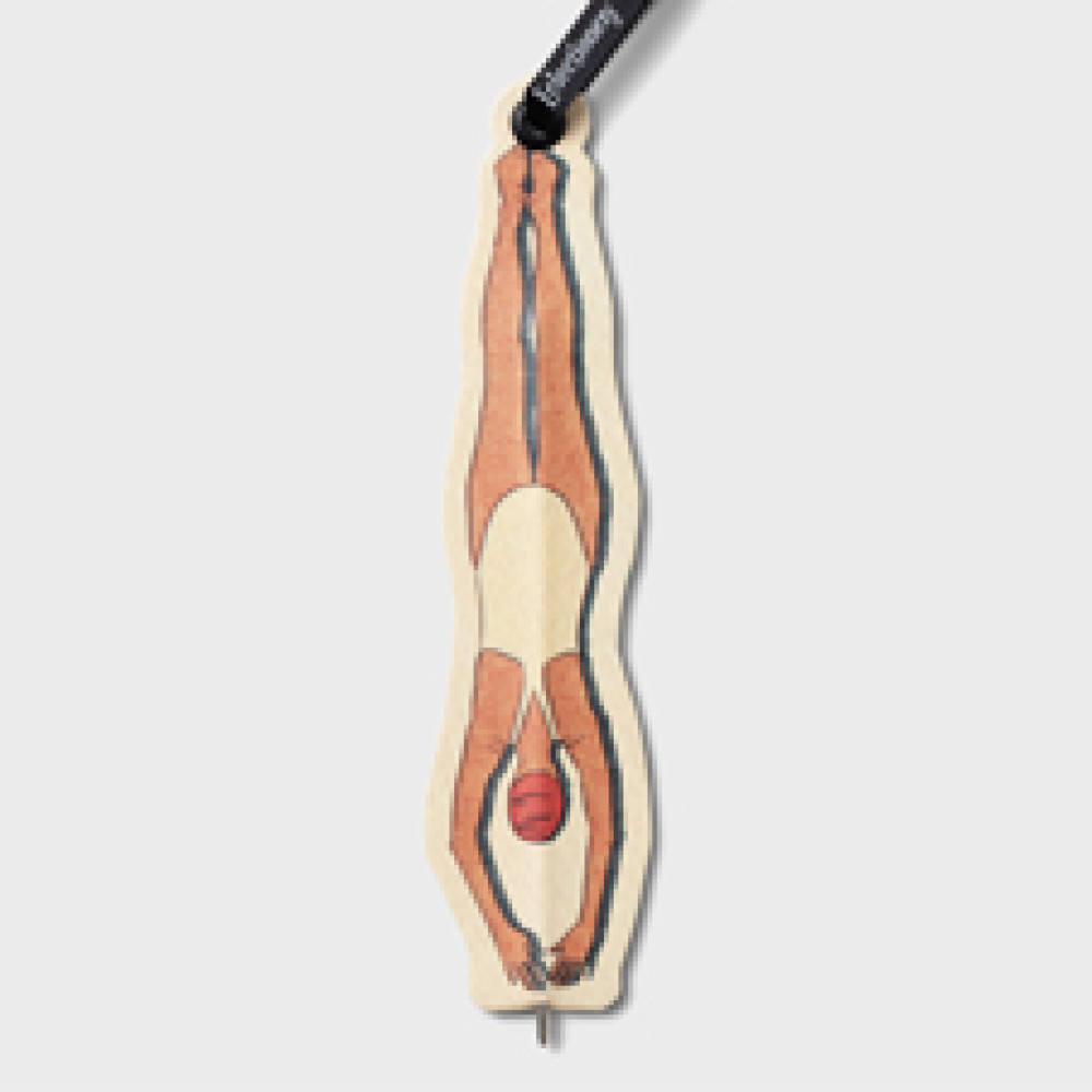 37822 Eclectionery Flat Bookmark Pen - Swimmer