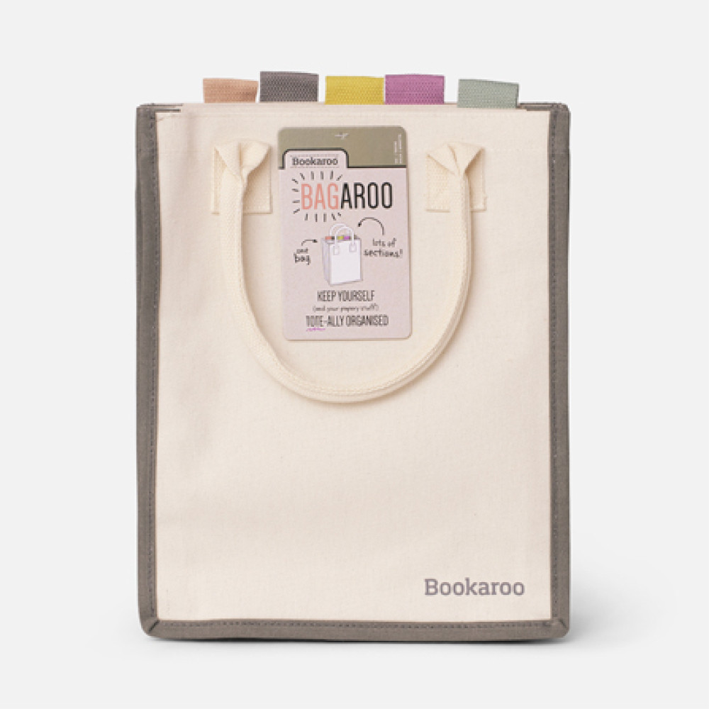 37902 Bookaroo Bagaroo Pastel Tote Bag