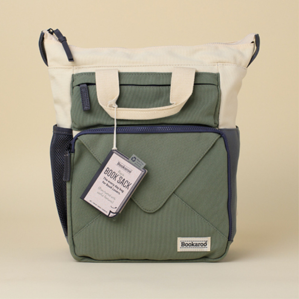 38135 Bookaroo Book Ruck Sack Backpacks - Fern