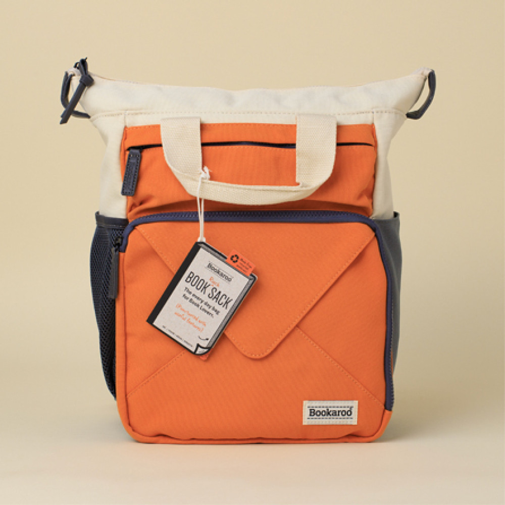 38151 Bookaroo Book Ruck Sack Backpacks - Orange