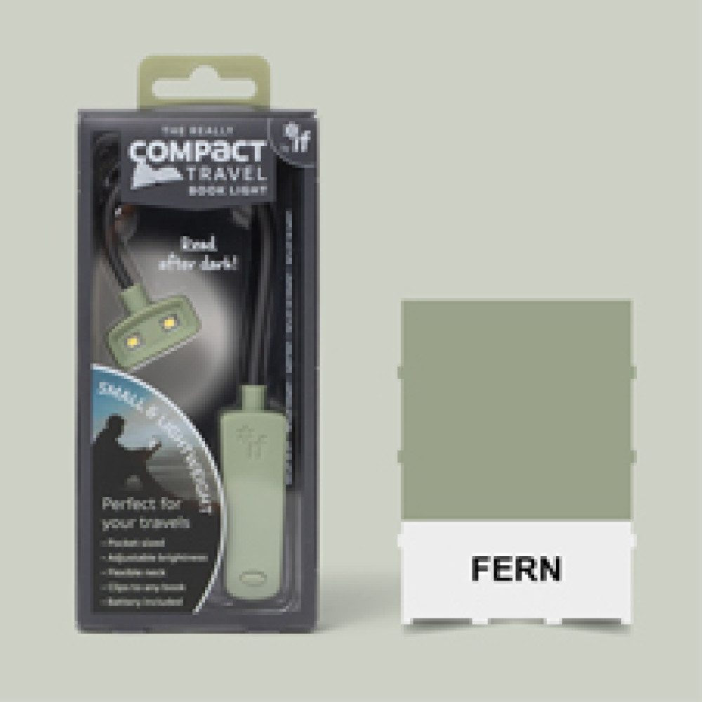 39708 The Really Compact Travel Book Light - Fern