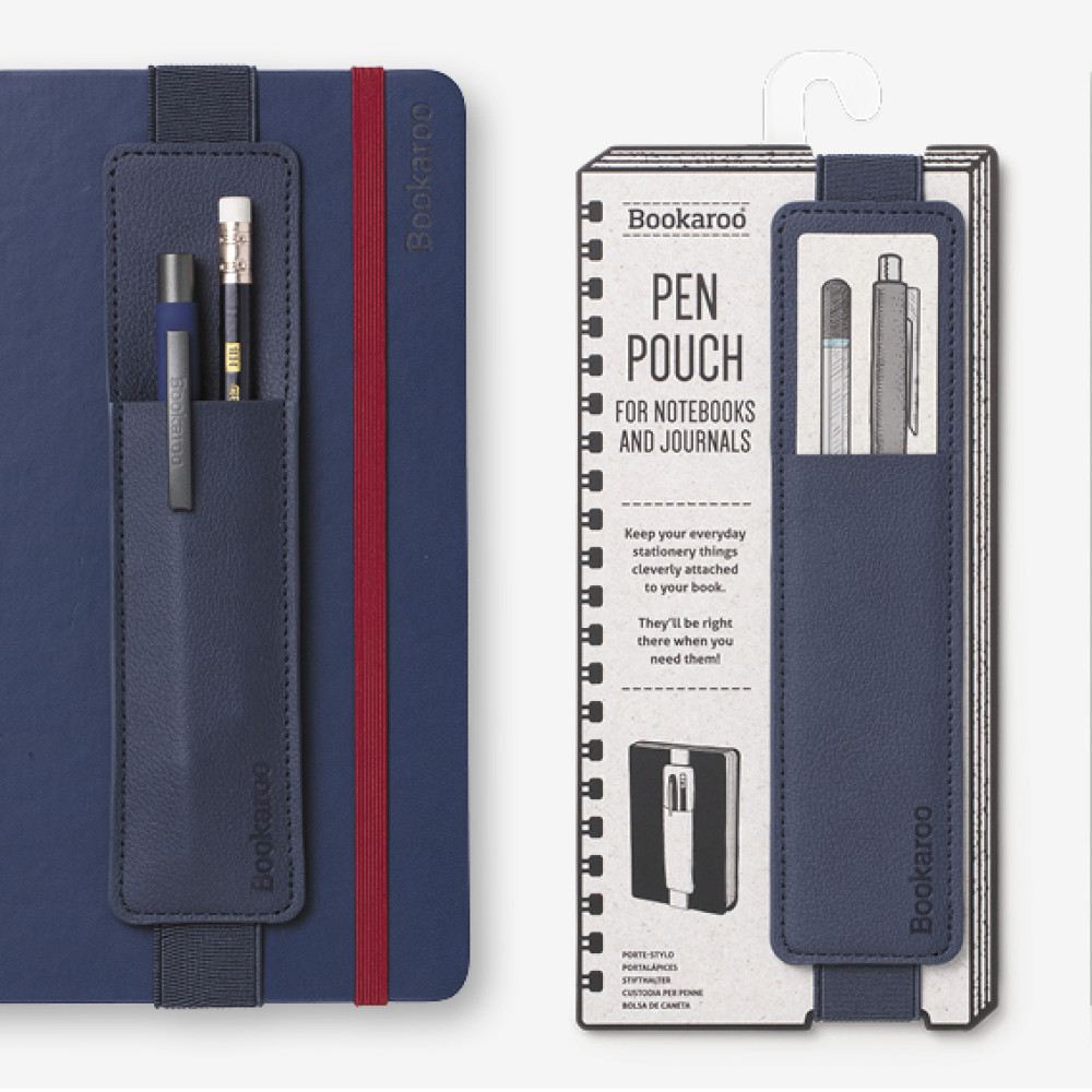 40746 Bookaroo Pen Pouch - Navy