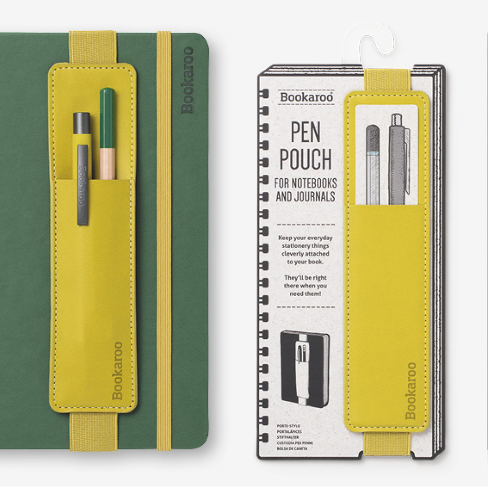 40750 Bookaroo Pen Pouch - Chartreuse