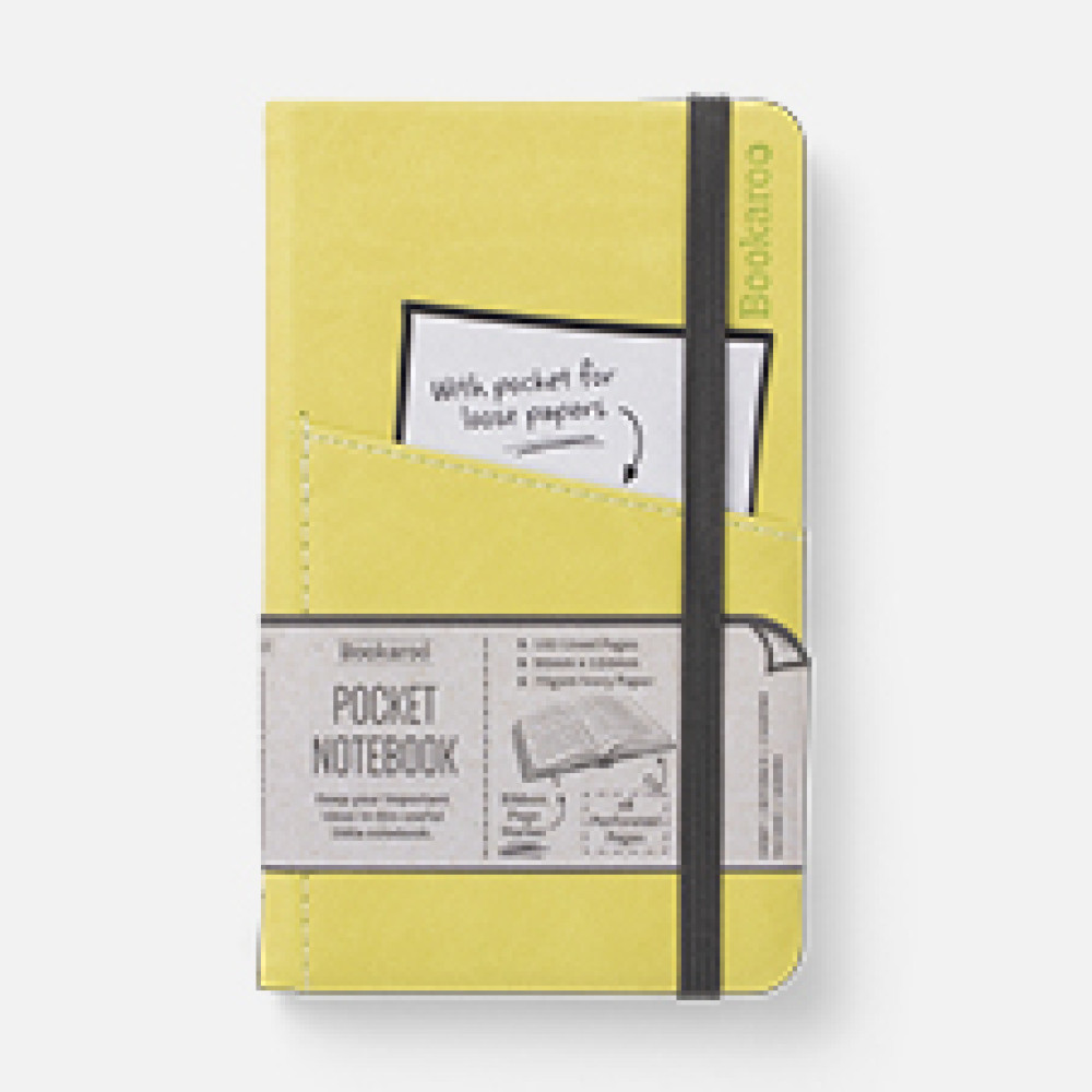 43036 Bookaroo A6 Pocket Notebook - Lime