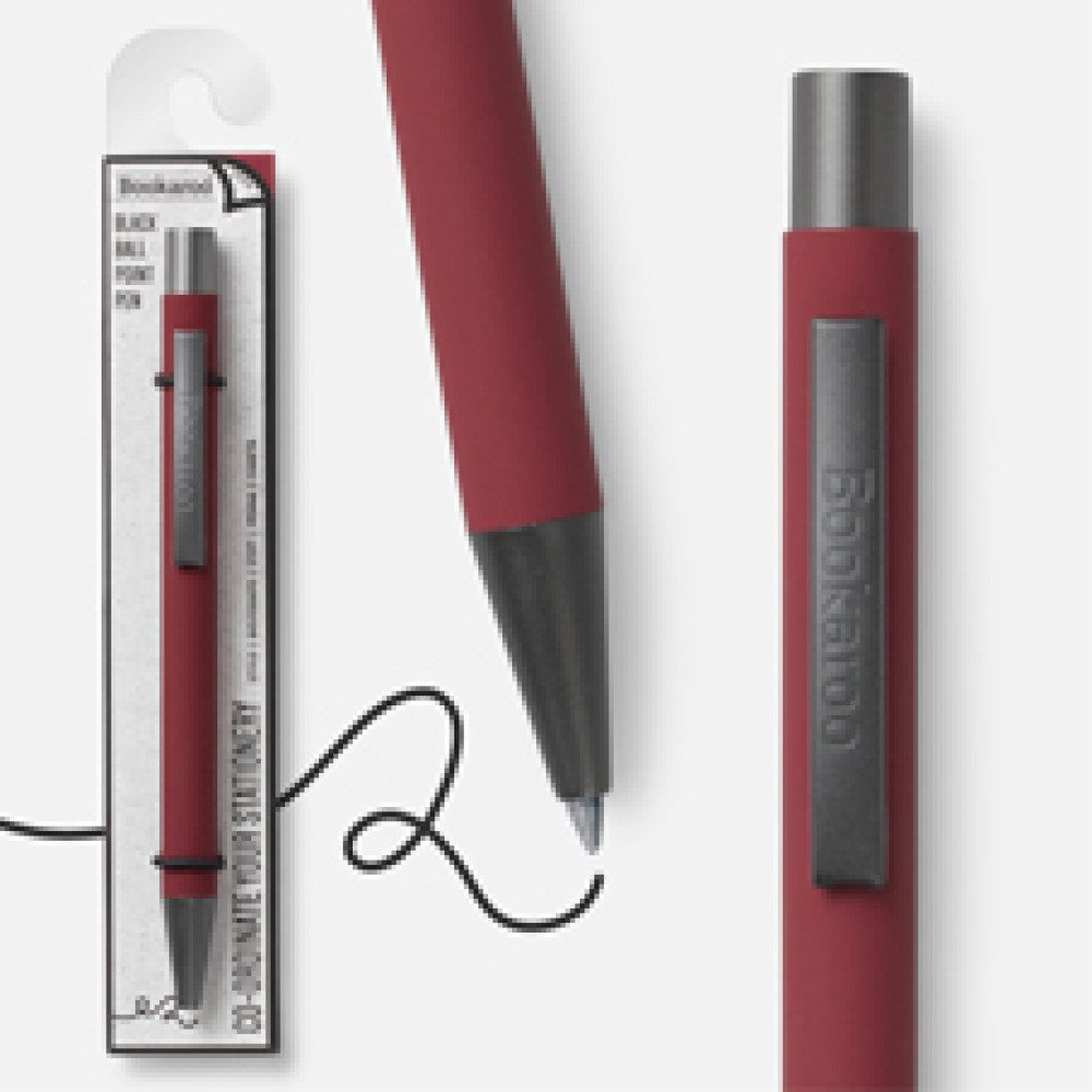 43145 Bookaroo Pen - Dark Red