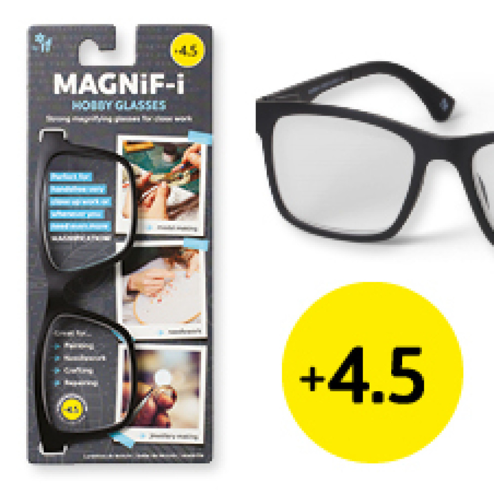 45017 Magnif-i Hobby Reading Glasses - Plus 4.5 Strength