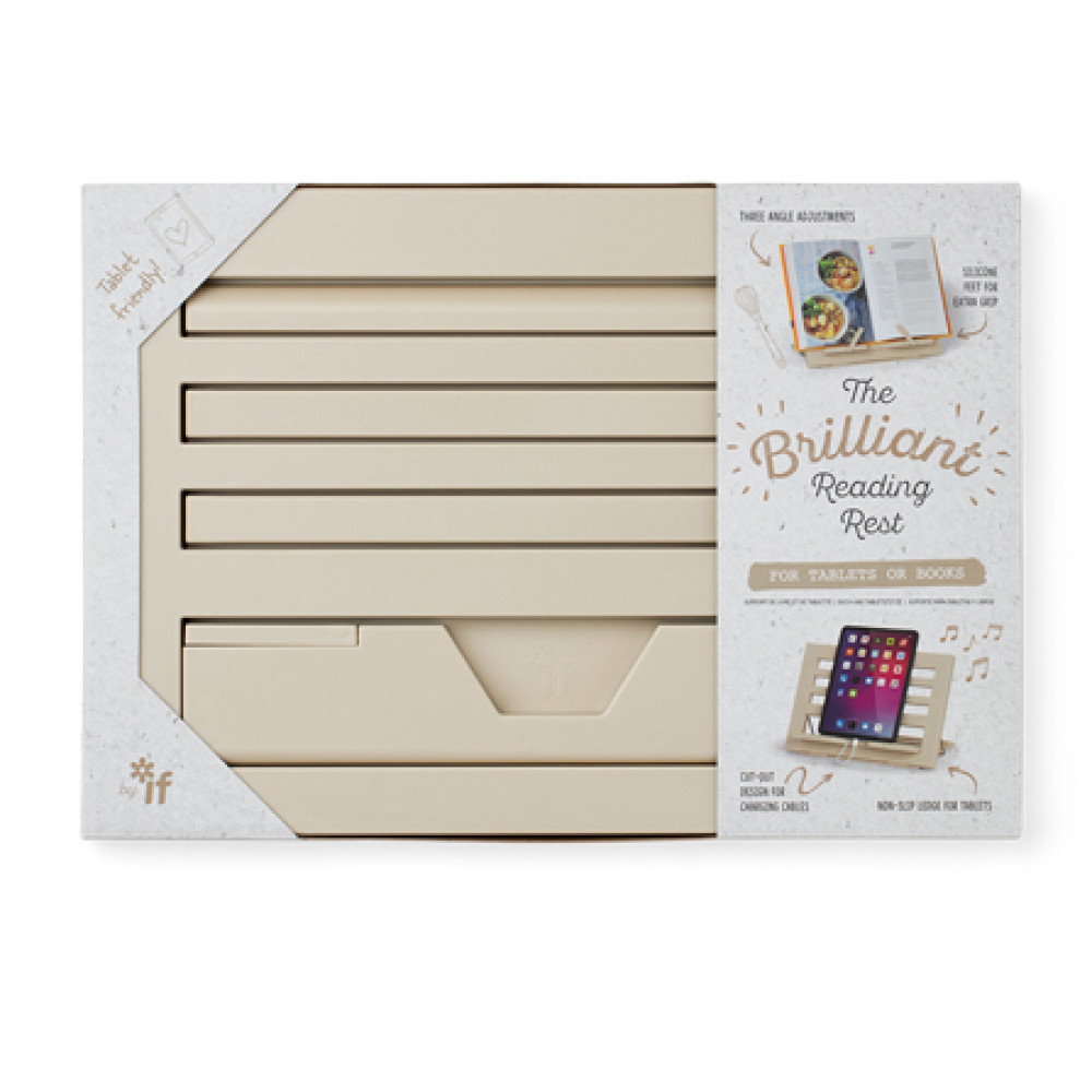 47003 Brilliant Reading Rest - Linen Cream
