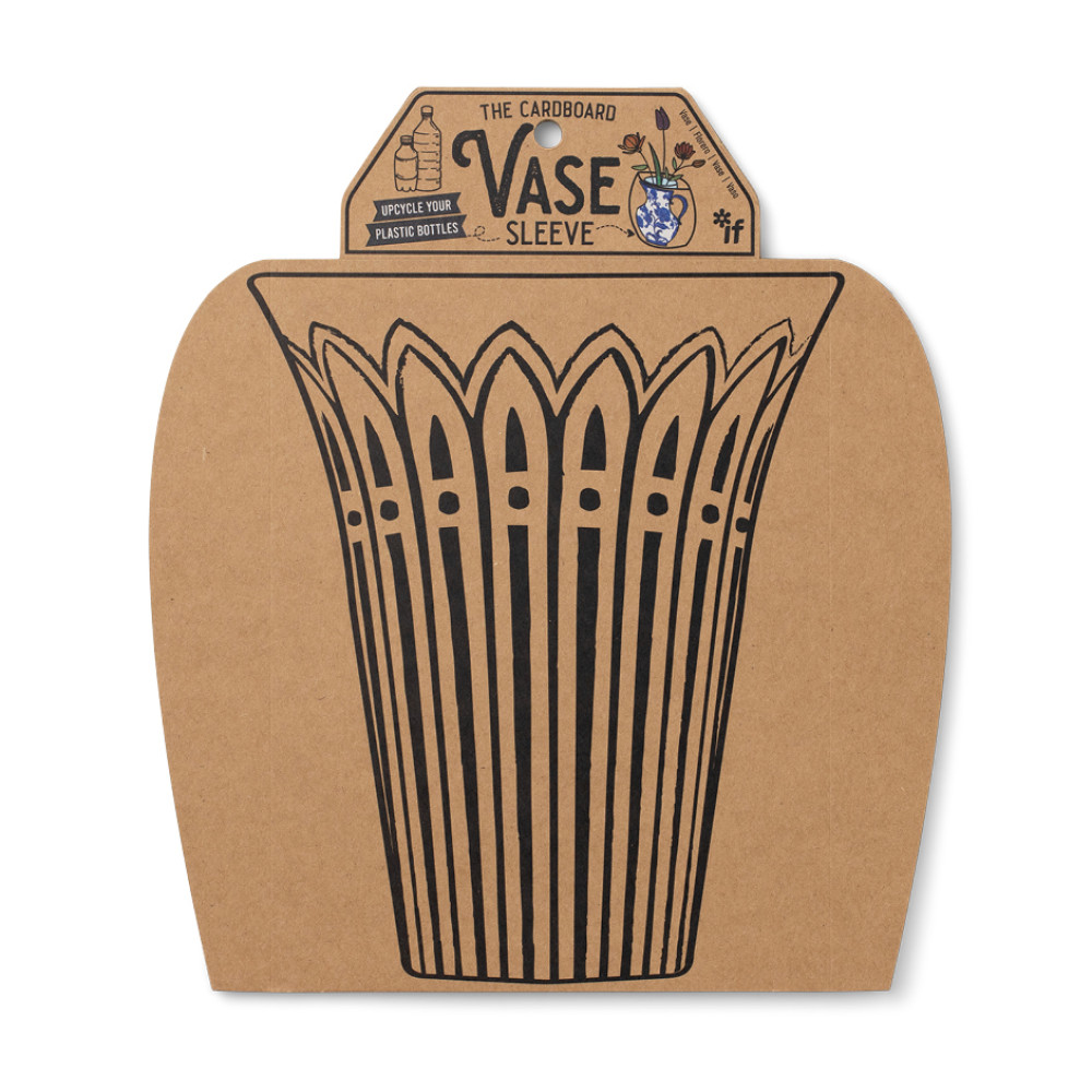 47703 The Cardboard Vase Sleeve - Cut Glass