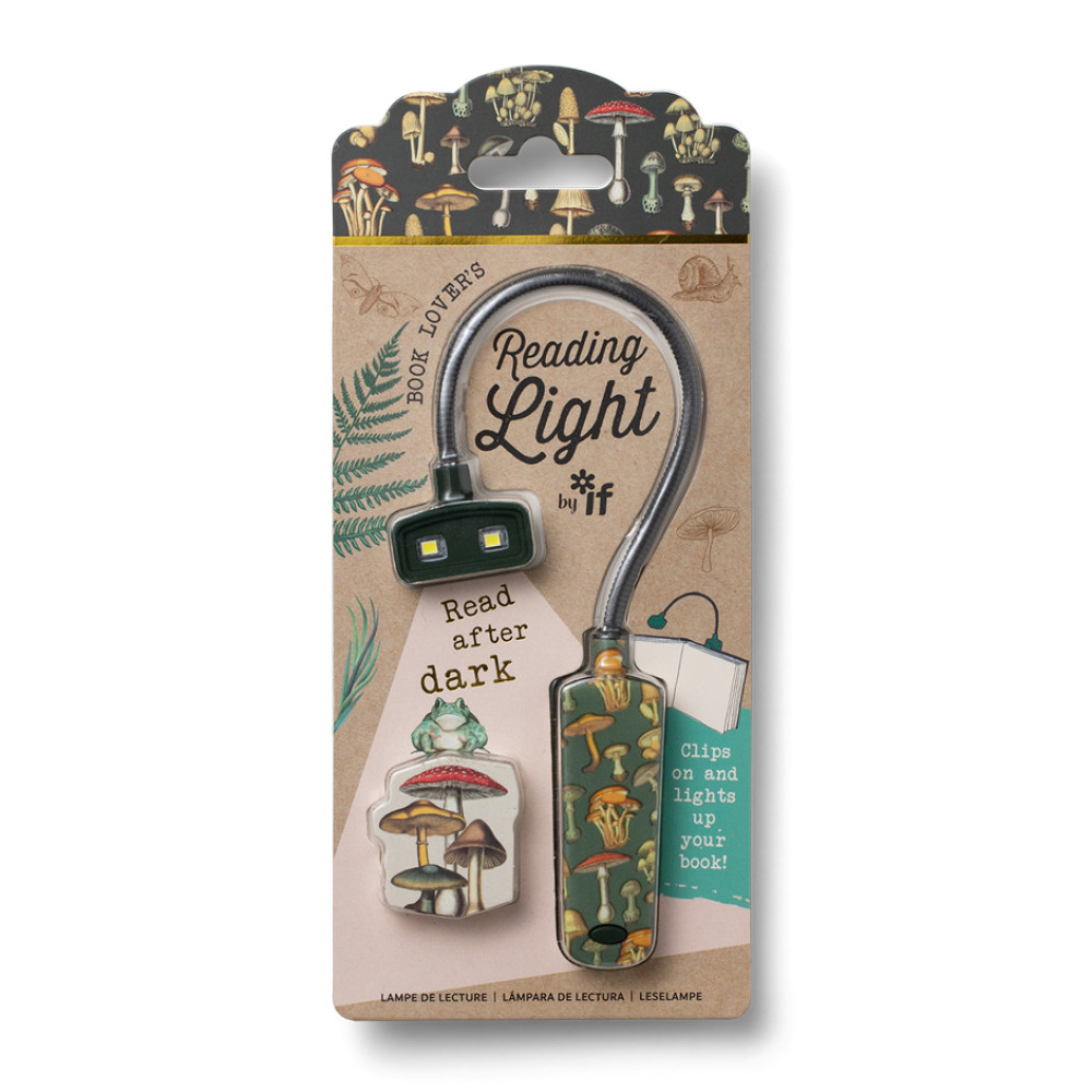 48501 Book Lovers Reading Light - Botanical Mushroom