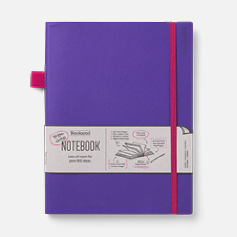 53643 Bookaroo Bigger Things Notebook - Purple