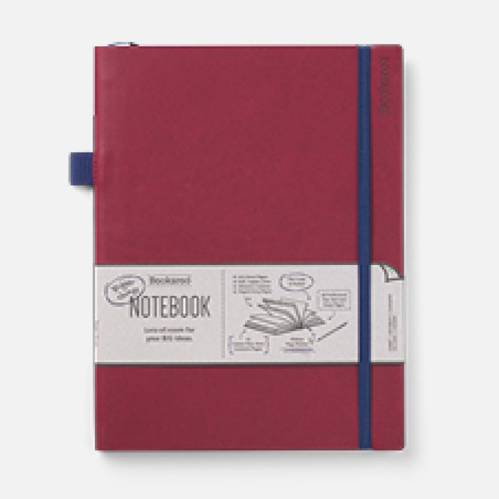 53646 Bookaroo Bigger Things Notebook - Dark Red