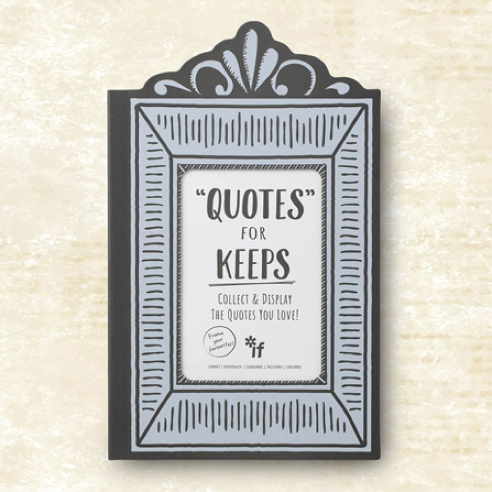 79101 Life Quotes for Keeps Framed Journal