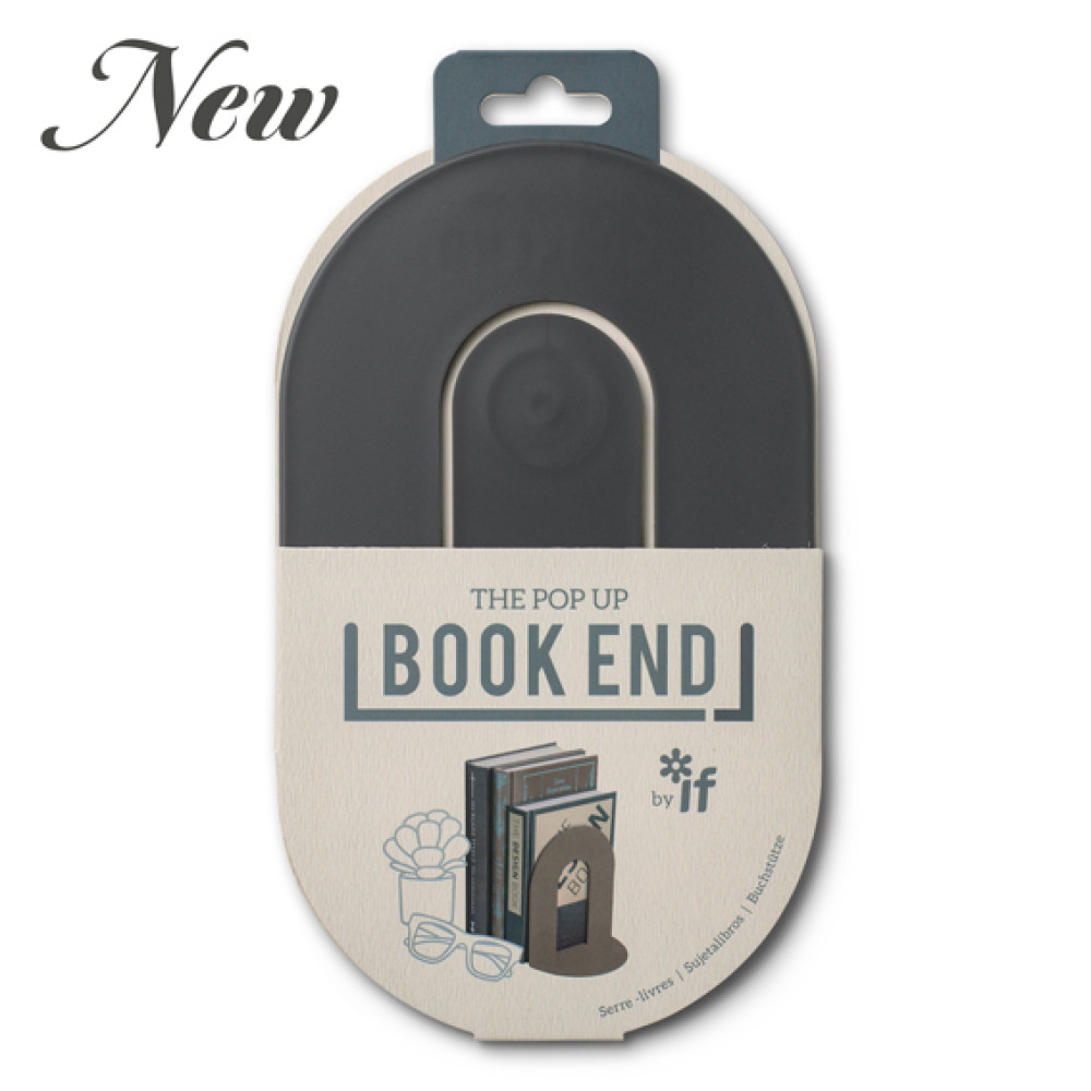 93013 The Pop Up Book End - Charcoal