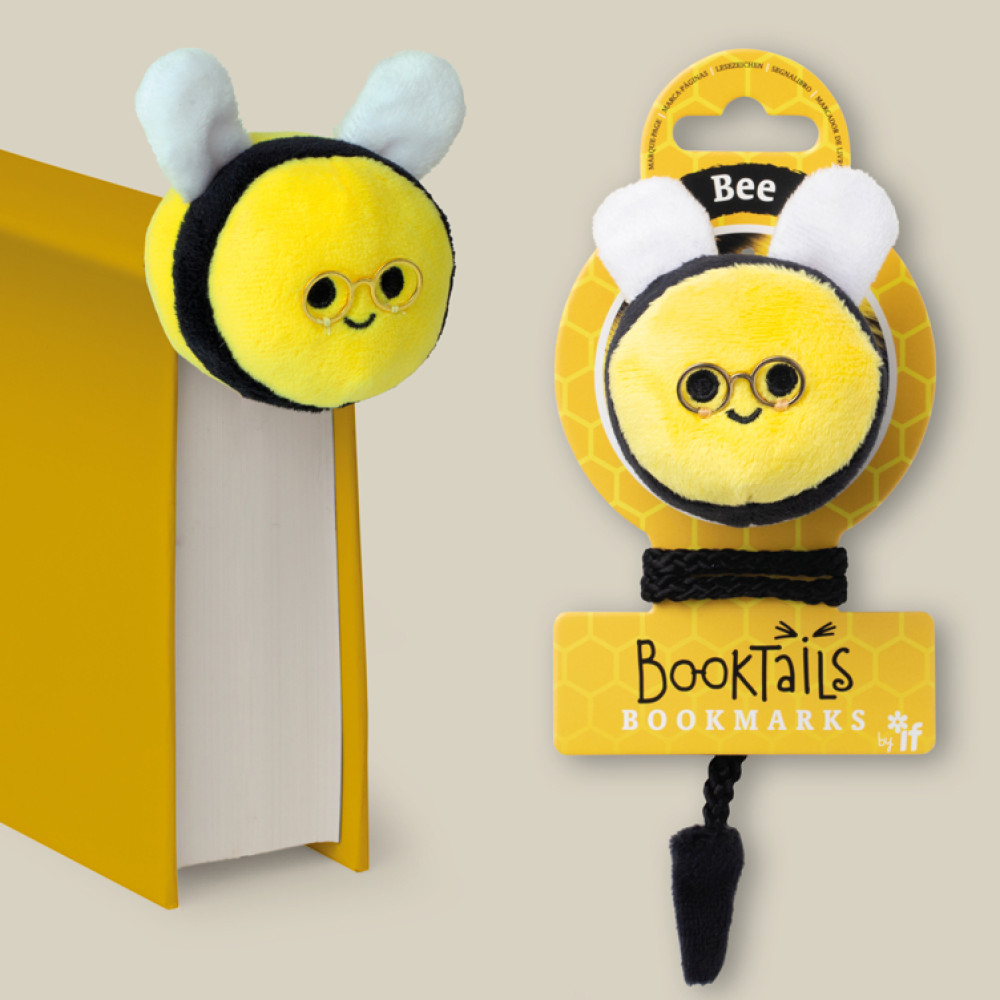 96814 BookTails Bookmark - Bee
