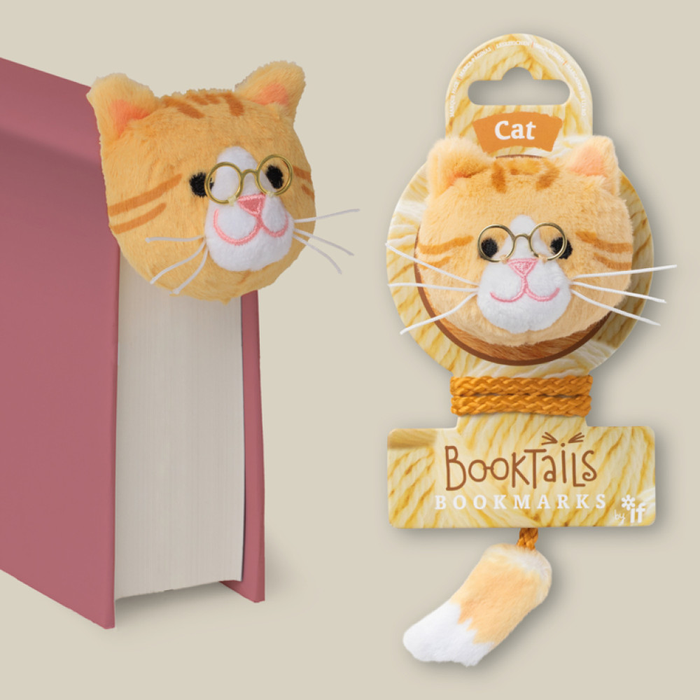 96815 BookTails Bookmark - Cat