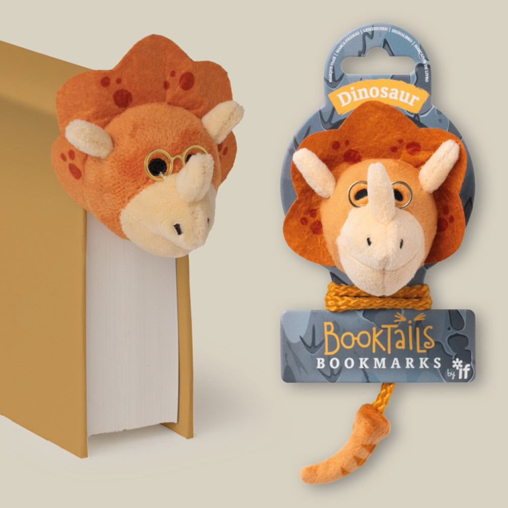 96816 BookTails Bookmark - Dinosaur