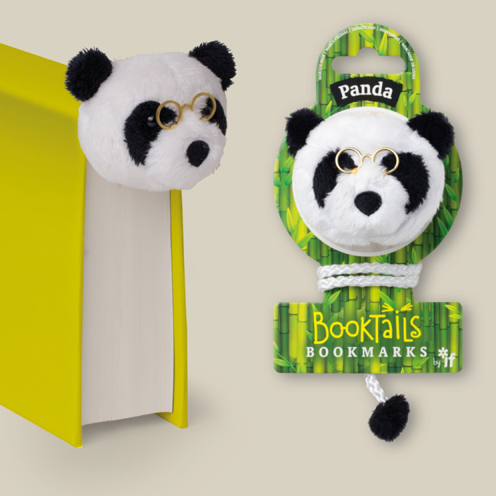 96818 BookTails Bookmark - Panda
