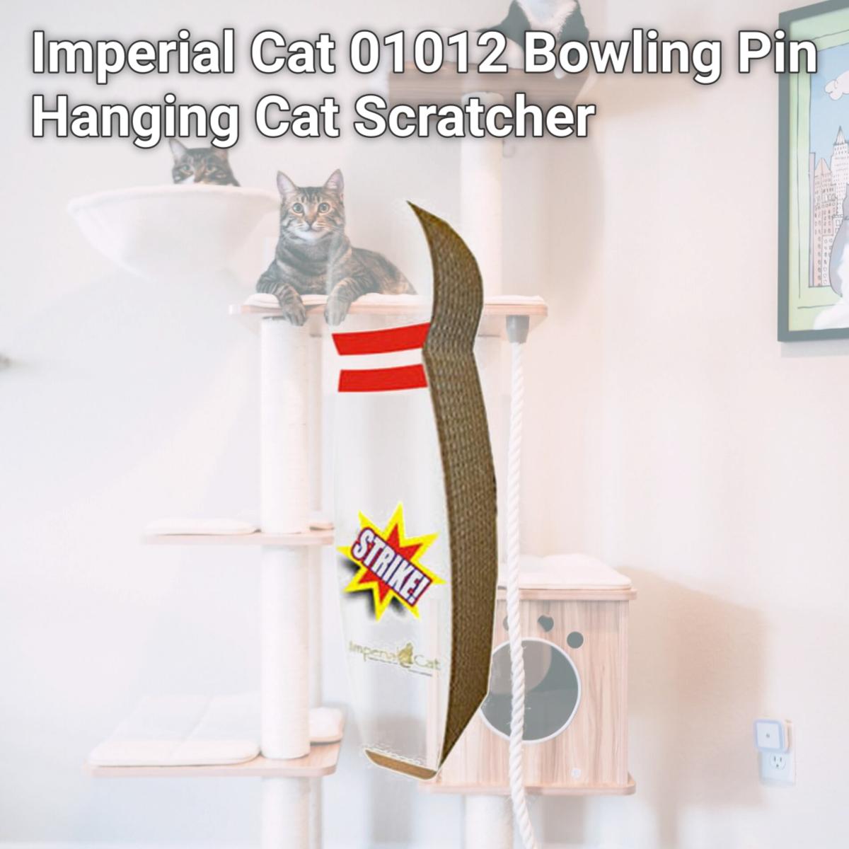 Picture of Imperial Cat 01012 Bowling Pin Hanging Cat Scratcher