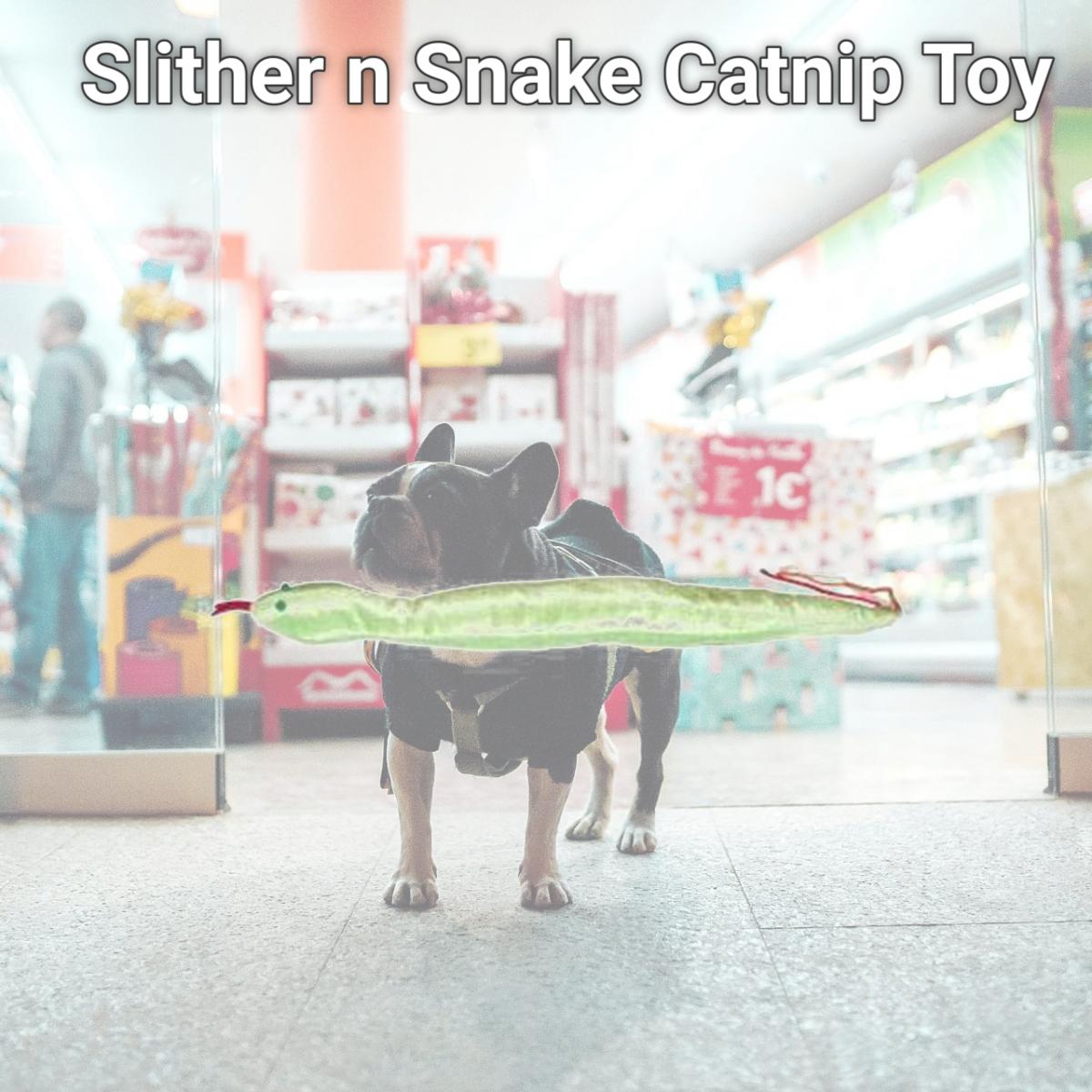 Picture of Imperial Cat 01128 Slither n Snake Catnip Toy
