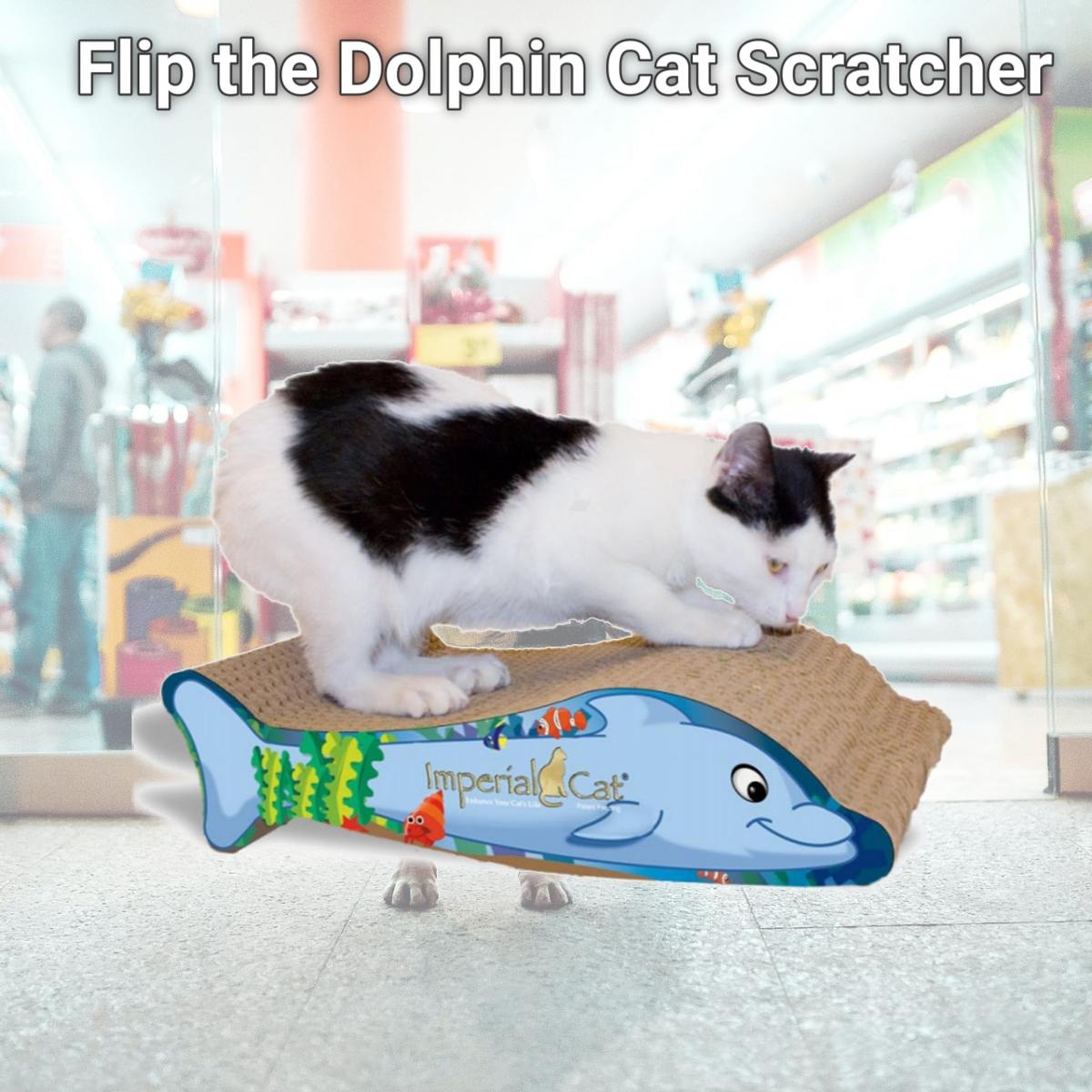 Picture of Imperial Cat 01042 Flip the Dolphin Cat Scratcher