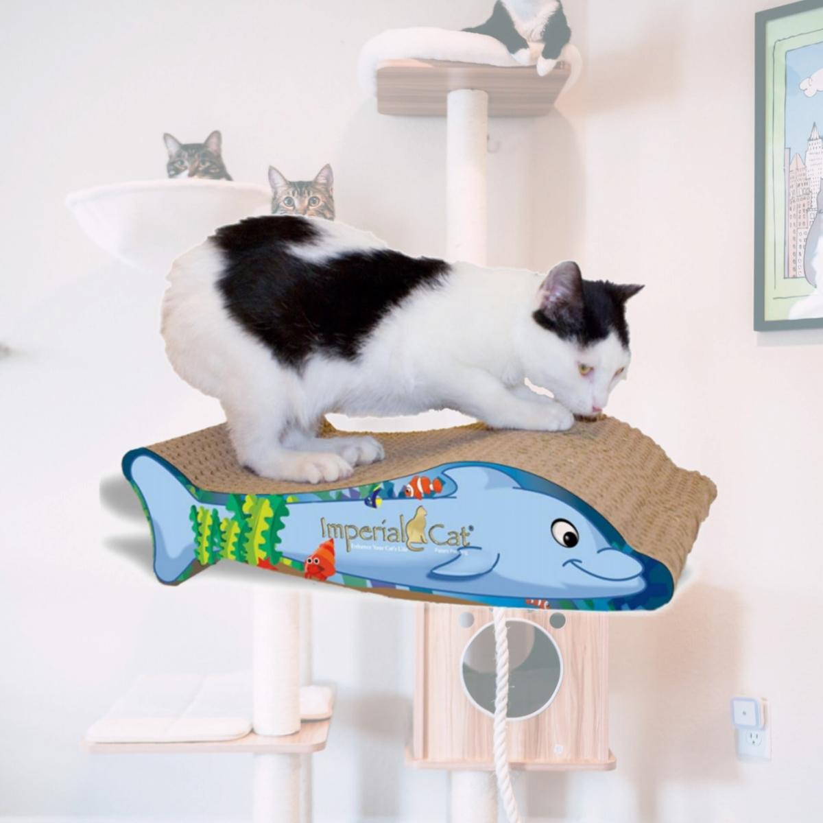 Picture of Imperial Cat 01042 Flip the Dolphin Cat Scratcher