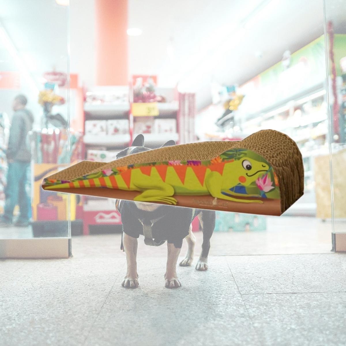 Picture of Imperial Cat 01049 Large Iguana Cat Scratcher
