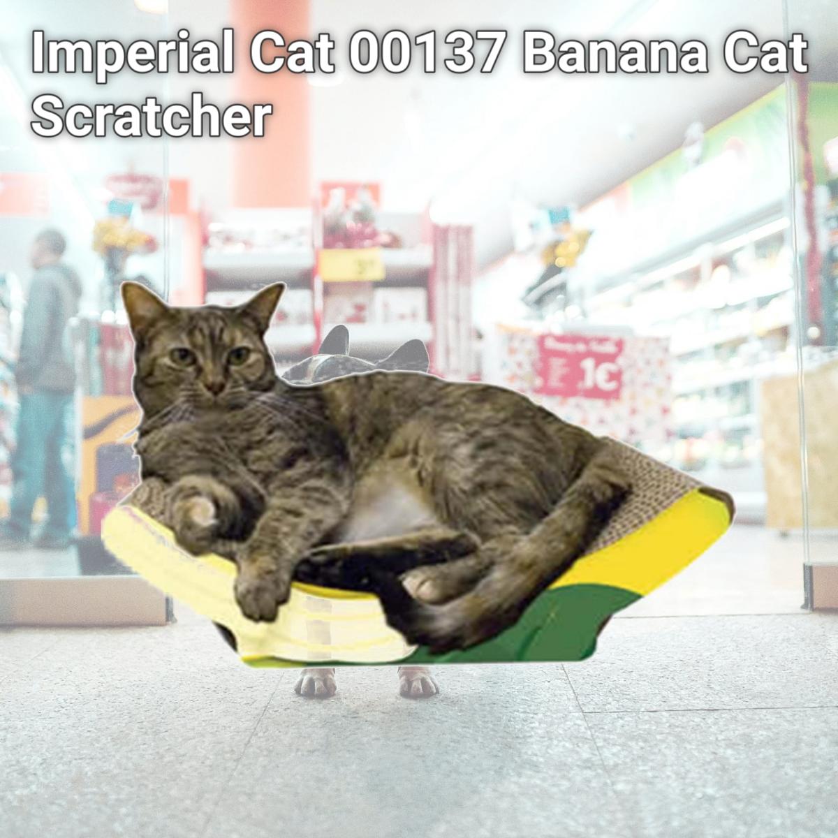 Picture of Imperial Cat 00137 Banana Cat Scratcher
