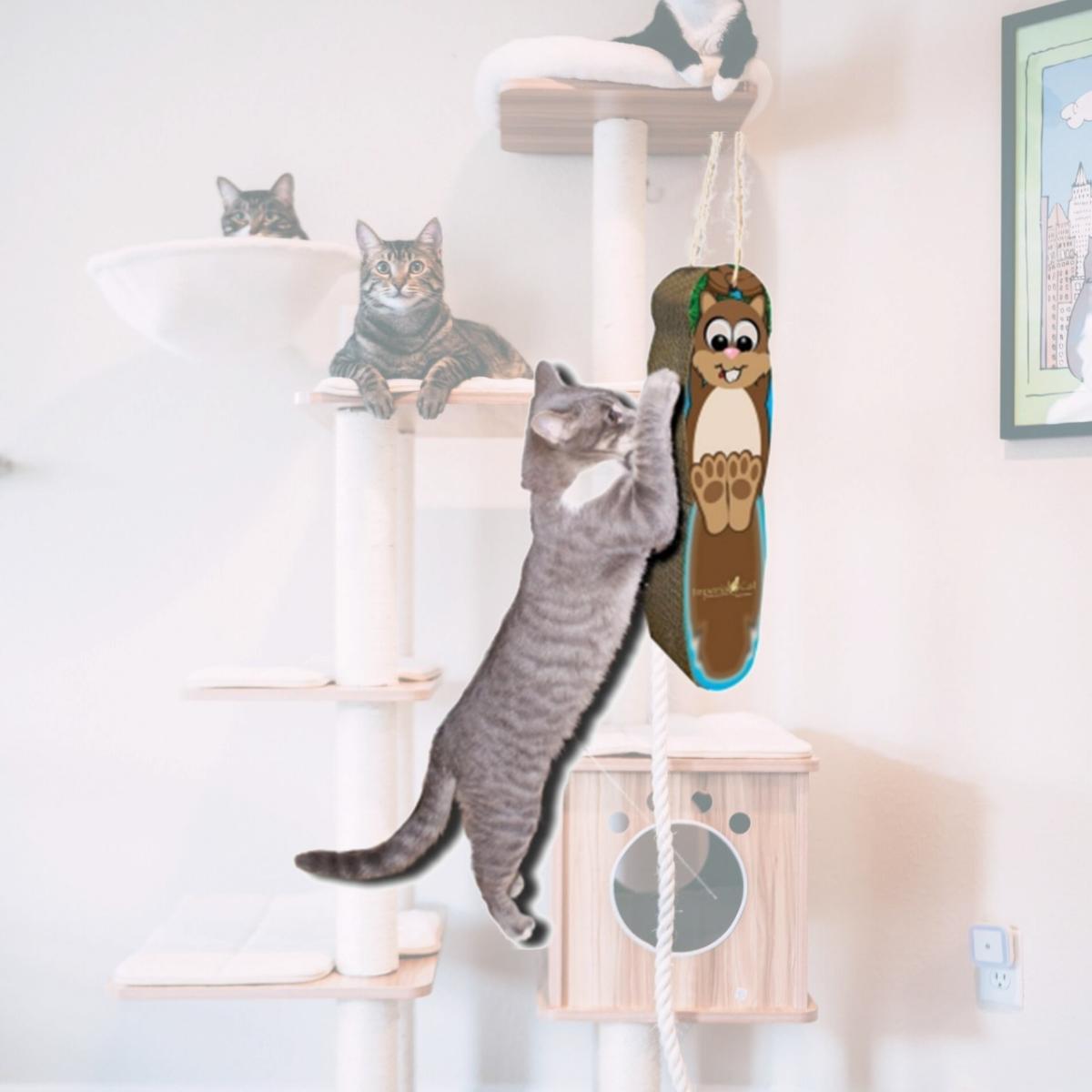 Picture of Imperial Cat 01004 Squirrel Hanging Cat Scratcher