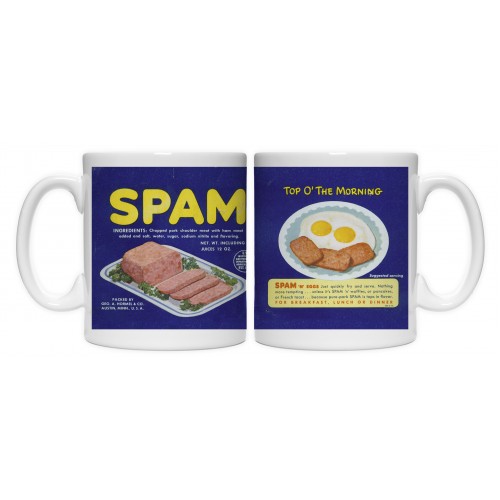 CMG11-SPAM-TOTM SPAM Retro Advertisement Graphic Mug -  Imaginarium Goods