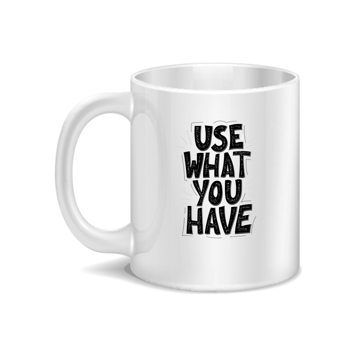 CMG11-IGCM-UWYH Use What You Have Coffee and Tea Ceramic Mug 11oz