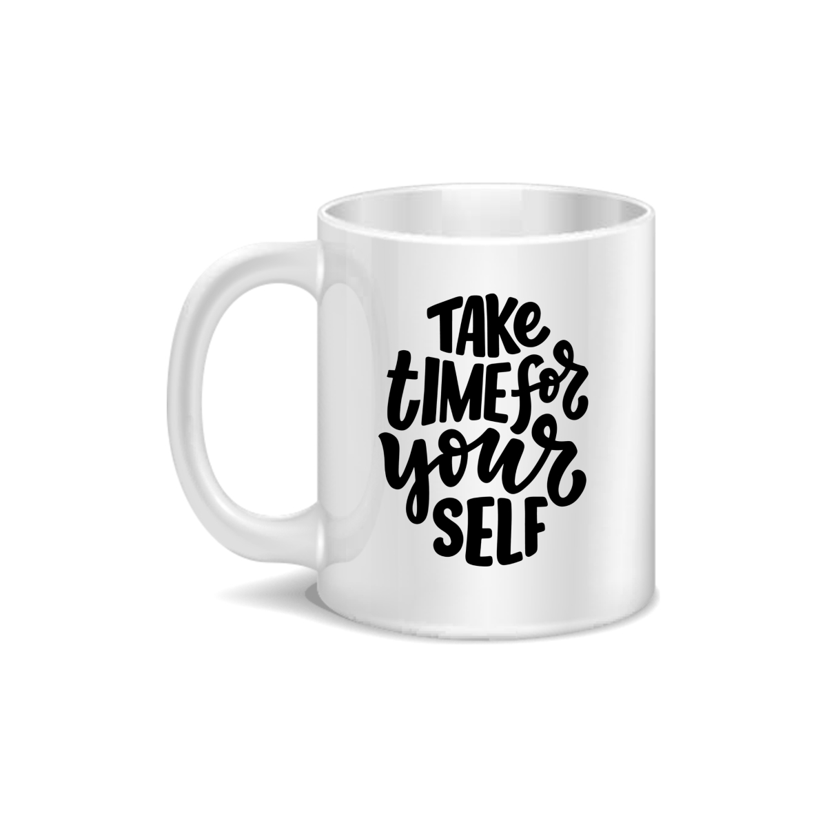 CMG11-IGCM-YOURSELF Take Time For YourSelf Coffee and Tea Ceramic Mug 11oz