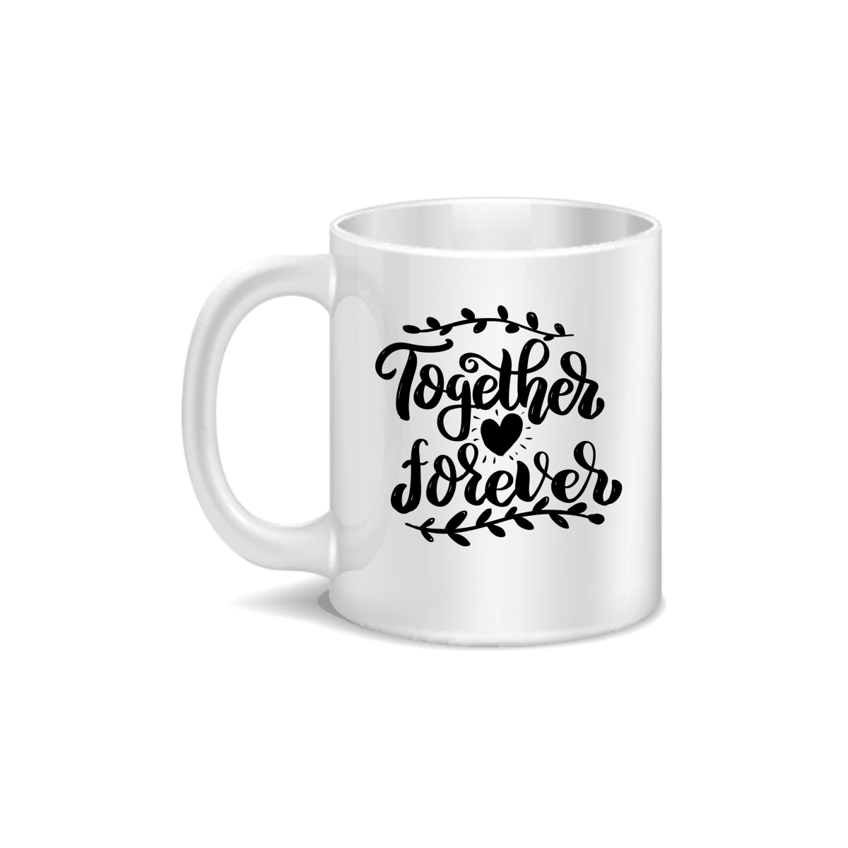 CMG11-IGCM-TFOREVER Together Forever Coffee and Tea Ceramic Mug 11oz