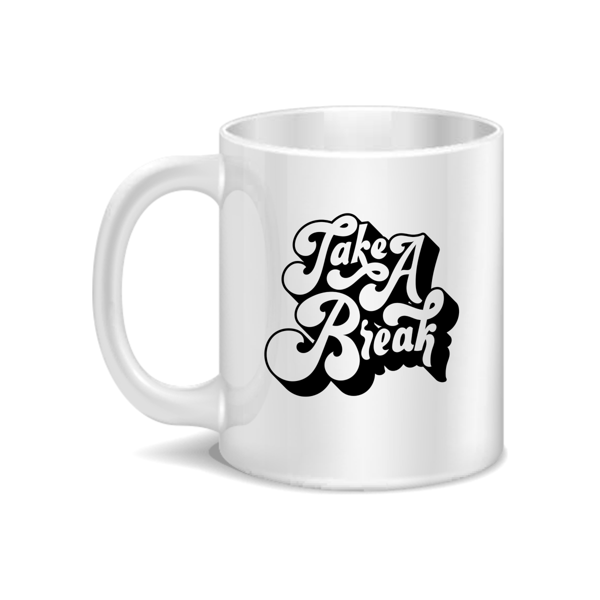 CMG11-IGCM-TABREAK Take a Break Coffee and Tea Ceramic Mug 11oz