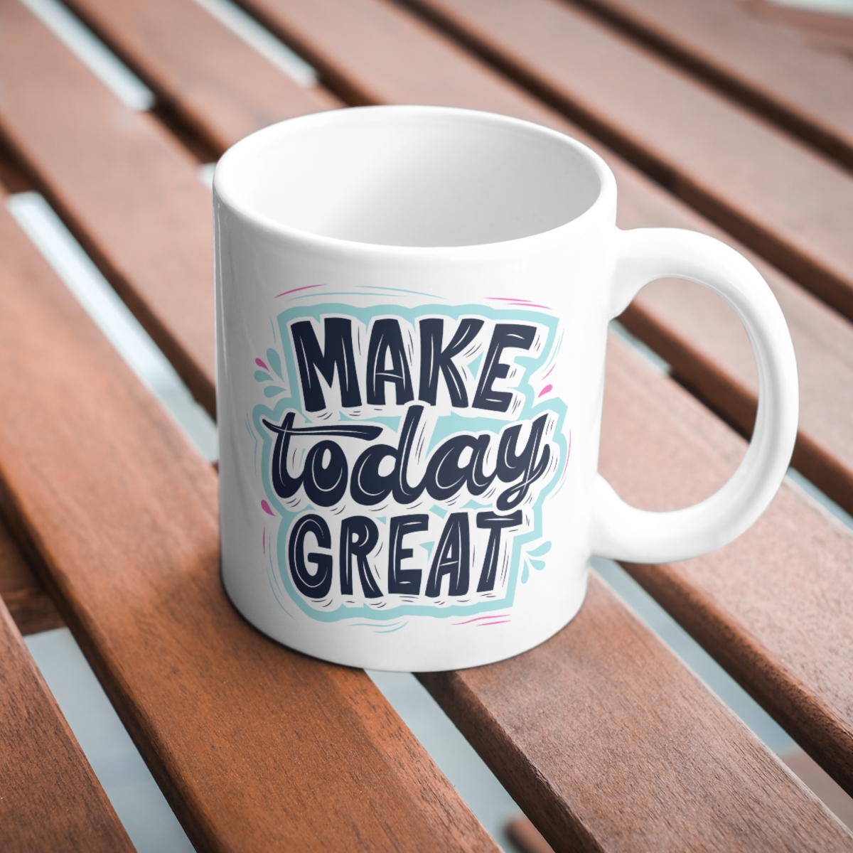 CMG11-IGCM-MTGREAT Make Today Great Coffee and Tea Ceramic Mug 11oz